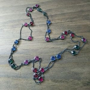 Multicolored Chain Necklace